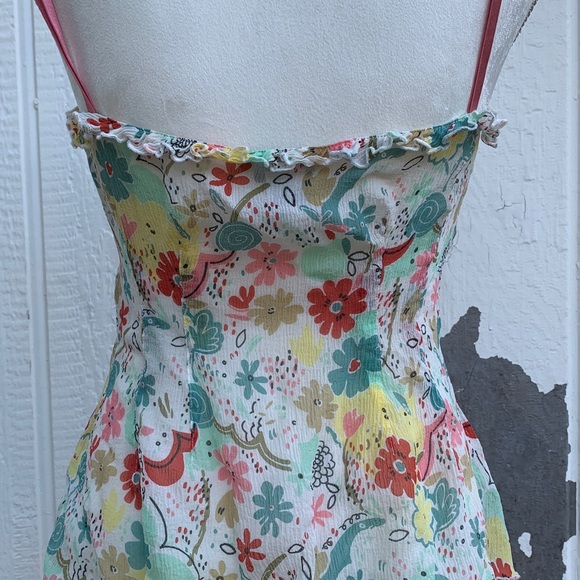 Vintage Guess Jeans floral print top (read!) - Picture 5 of 9